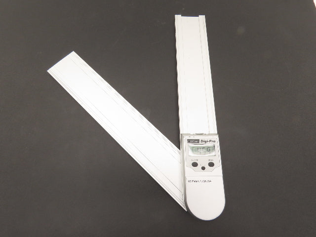 Fowler 74-440-775-1 Digi-Pro 12" Electronic Angle Protractor 0-360° Range