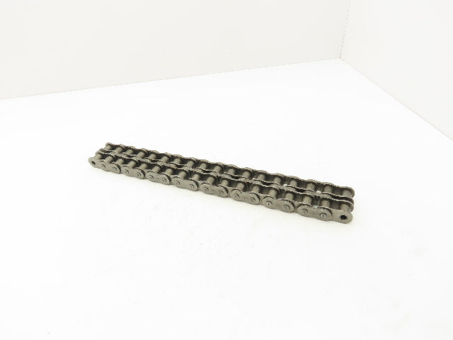 Renold 80-2 2 Strand Roller Chain Riveted 18 Link 18" Length 1" Pitch