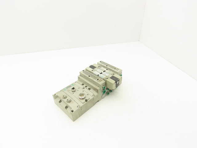 Numatics 240-183 4-Station G3 3-Valve Manifold Assembly w/Communication Sub-Bus