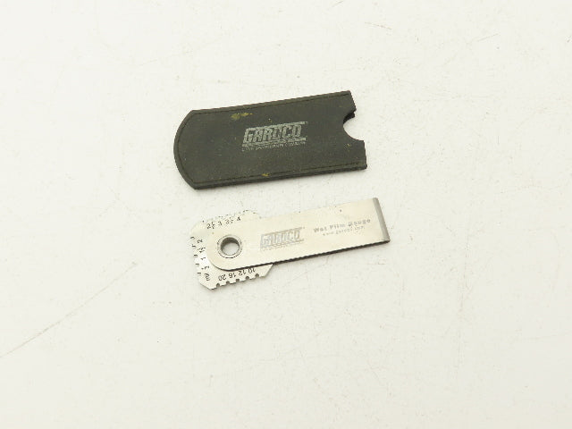 Gardco WF-790050 Dual Wet Film Thickness Gauge 1/2-20 Mil 13-508 Micron