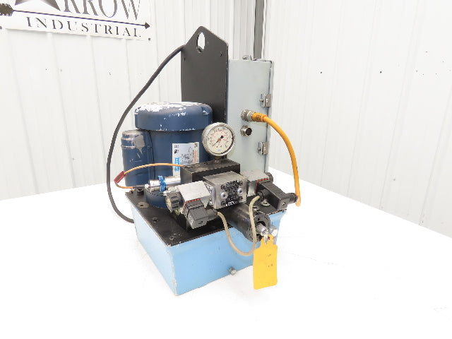 Vektek Vector Flo Hydraulic Manual Workholding Pump Power Pack 2.5gal 5000psi