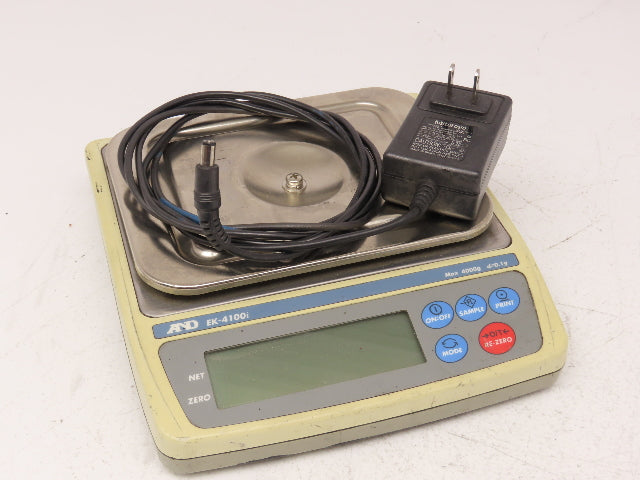 A&D EK-4100i Precision Digital Balance Scale 4000g -Missing top plate