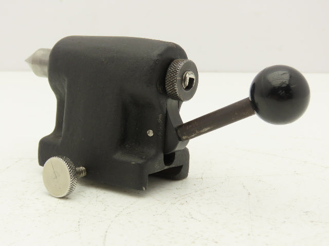 CNC Lathe Indexer Dividing Head Tailstock 2" Center Height Spring Action Lever