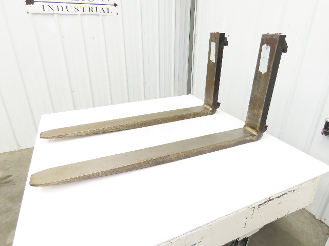Bolzoni BX1250X500 A 4x42" Class 2 Steel Forklift Forks 16" Carriage 1-Pair