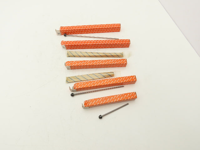 Mitutoyo 129, 329 Depth Micrometer Rods 0-1",2-3", 3-4", 4-5", 5-6" Lot of 5