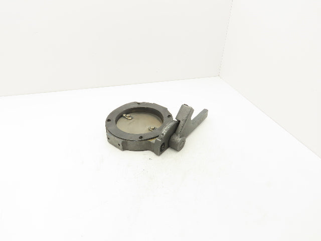 Patterson Kelley 6" Butterfly Valve 316 Stainless Disc Solids Flow 4-Bolt Wafer