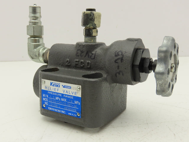 Tokimec Vickers CG-03-CVY-15-S81-JA Hydraulic Pressure Relief Valve 2000psi