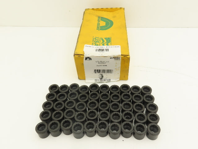 Holo Krome 07040 Allen Nut 1/2"-20 Thread 0.841 in Flange Dia 27/32 in L, Steel