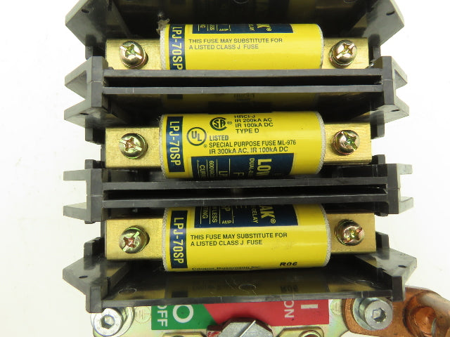 Allen Bradley 194R-NJ100P3 Fusible Disconnect Switch 100A 600V 3 Pole 3PH