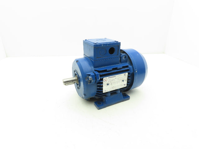 Bronzoni D3003B-1100 AC Motor 1 Hp 0.75 kW 1692RPM 277/480V 3Ph IEC 80 Frame