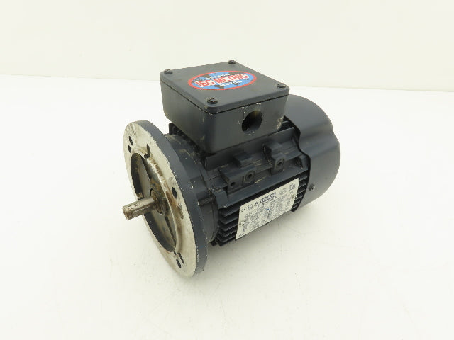 Leeson 192035.00 C71T17FZ6C IEC Metric Motor 1/2Hp 1695rpm 230/460V 3PH D71D