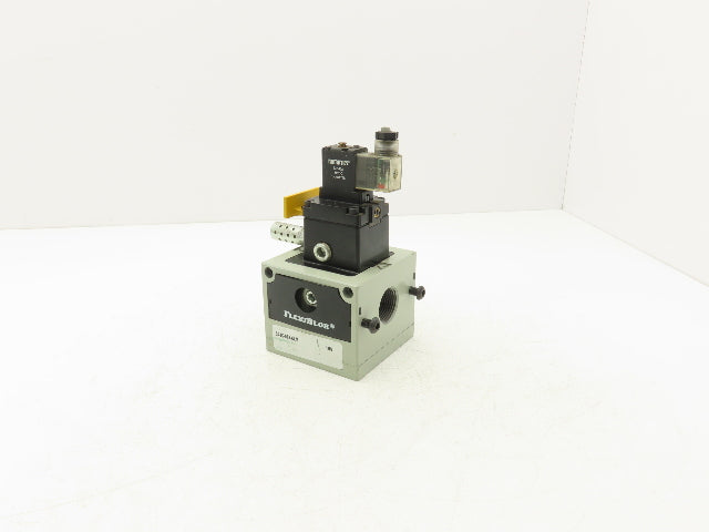 Numatics S42C-08BKLM Pneumatic Slow/Soft Start Solenoid Valve 24Vdc FlexiBlok