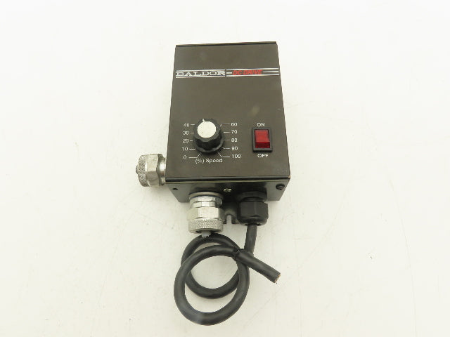 Baldor BC138 CN3000A57 DC Motor Speed Control 115vAC 60Hz In 3.5A DC Out