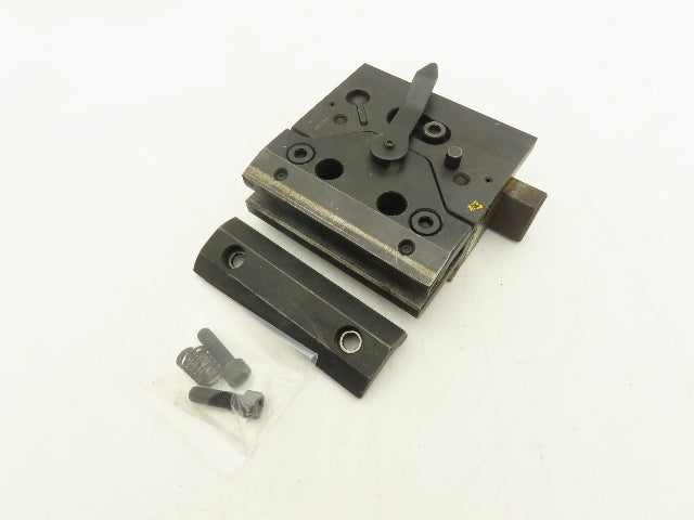 902000 Brake Press Tool Die Holder Clamp With Two Holders 1/2" Tang