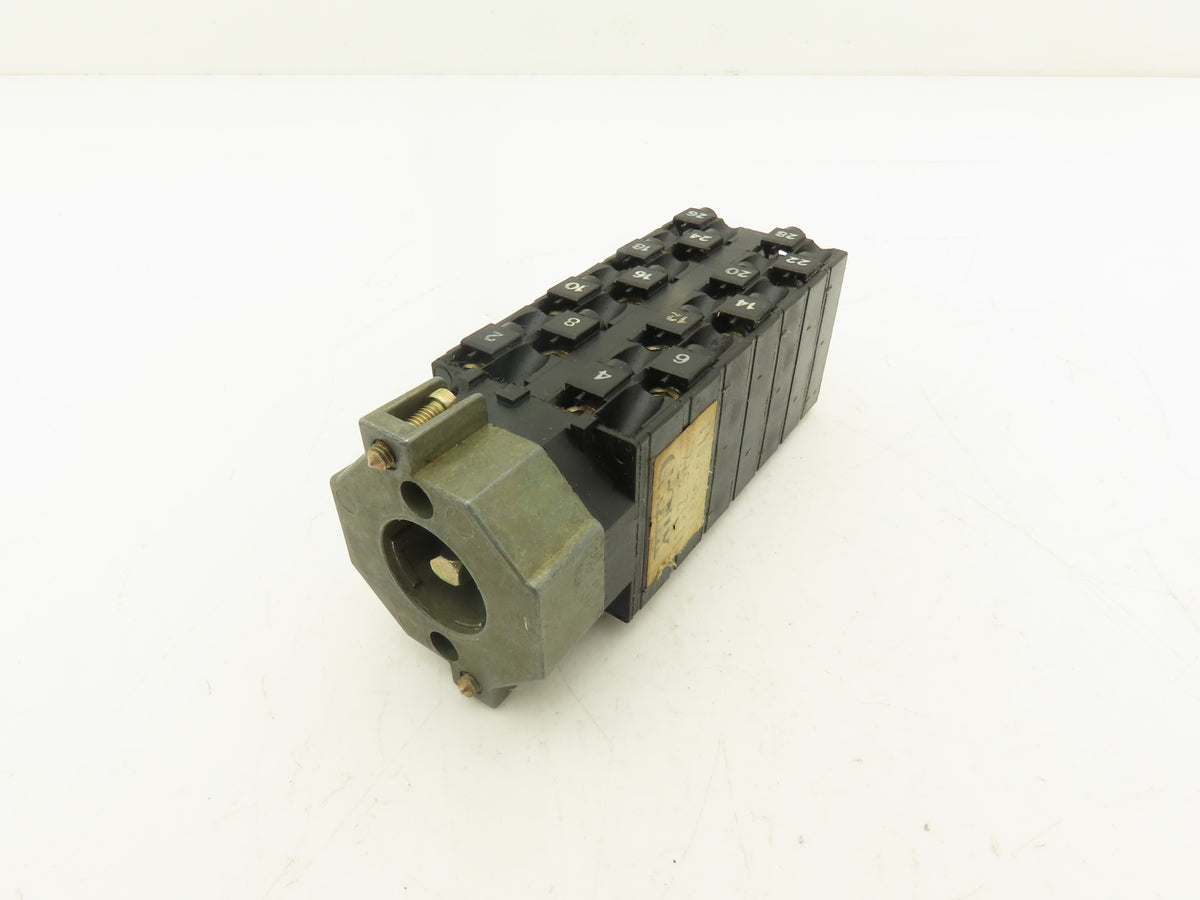Telemecanique XBC-D Selector Switch 28 Position Without Knob