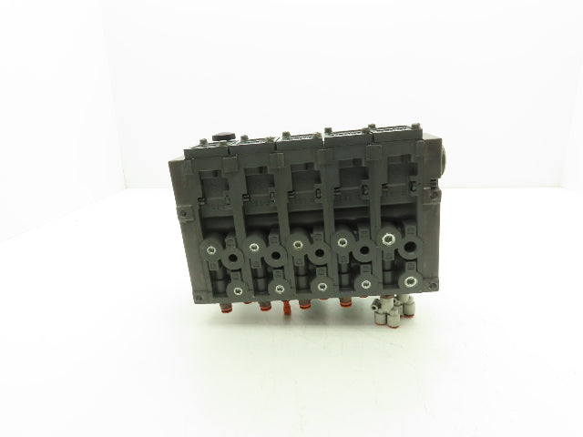 Numatics 5-Station FlexiBlok Manifold 120VAC Solenoid Valves 082SS415K000030