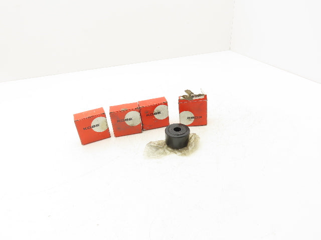 KOBE CYR-1 3/4-S/IS Flat Yoke Cam Follower Roller Bearing 1-3/4"x 1"W Lot of 4
