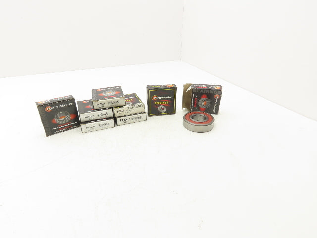 Parts Master PM306FF Ball Bearing Single Row 30mm ID x 72mm OD x 19mm W Lot of 8