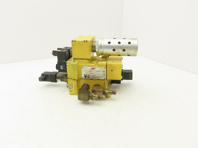 Ross DM2CNA42A21 Pneumatic Double Valve 1/2" NPT Base 24/48VDC Solenoid