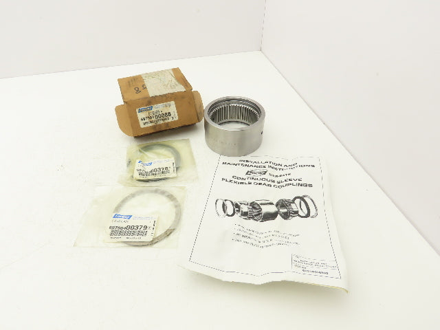Lovejoy 697904 00088 C2 Continuous Coupling Sleeve 4-3/4" OD x 2.56" Length