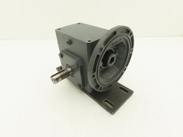 Morse Raider 206Q56LR20 Worm Gearbox 20:1 Reducer 1.33Hp 87.5rpm 56C LH Output