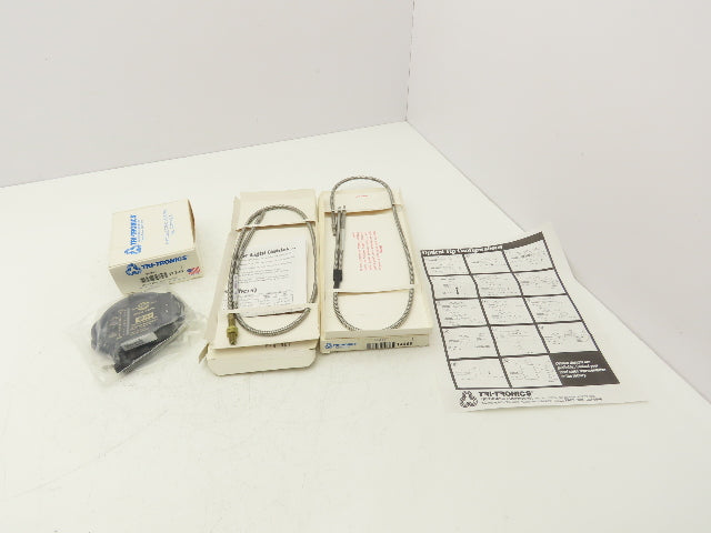 Tri-Tronics BF-A-36 SEIW Smarteye Mark II EDR Photoelectric Sensor 24V 36" Fiber