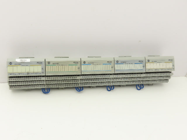 Allen Bradley 1794-OE4 Flex I/O Analog Outputs w/ 16 Point Input & Output Cards