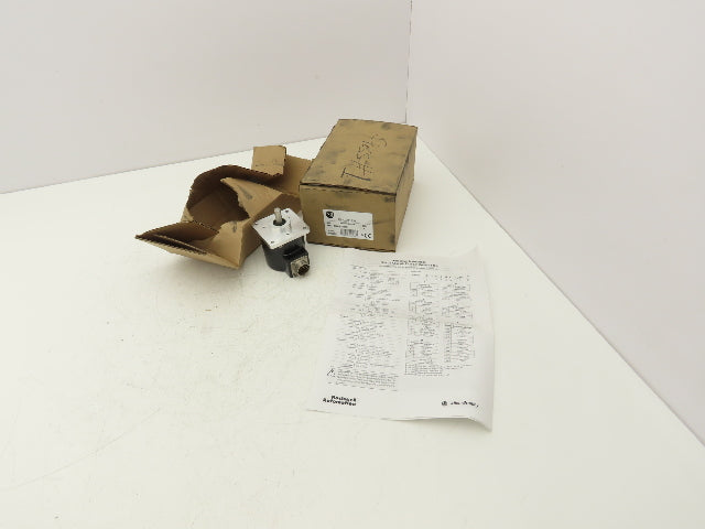 Allen Bradley 845G-F3G8HC0256R Absolute Rotary Encoder 3/8" Shaft 256PPR Ser B