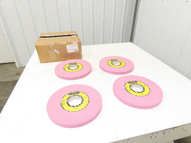 TRU-MAXX 06292015 Surface Grinding Wheel 12"Dia 1"Thick 3"Arbor 46 Grit Lot of 4