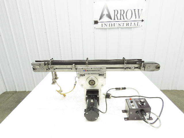 MK North America GUF-P 2000 50mm x 900mm Belt Conveyor 115V Variable Speed Drive