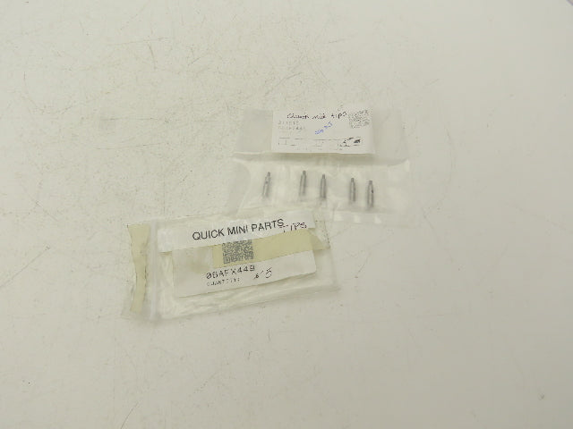 Mitutoyo 06AFX449 Quick-Mini Digital Gage Contact Point Tips Lot of 5