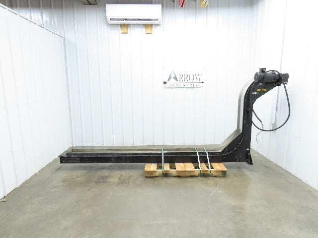 Storch 10"W Magnetic Chip Conveyor 48" Discharge 90° Incline 230/460V 11' 4"OAL