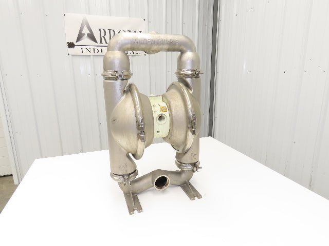 Wilden 08-15984 Pneumatic Diaphragm Air Pump 2" Stainless 125psi 166gpm