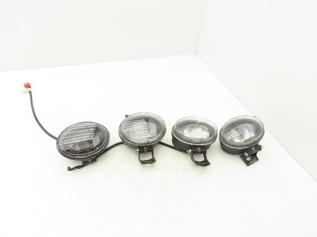 Beast Forklift Safety Warning Light Straight Line Blue Lot of 4 READ
