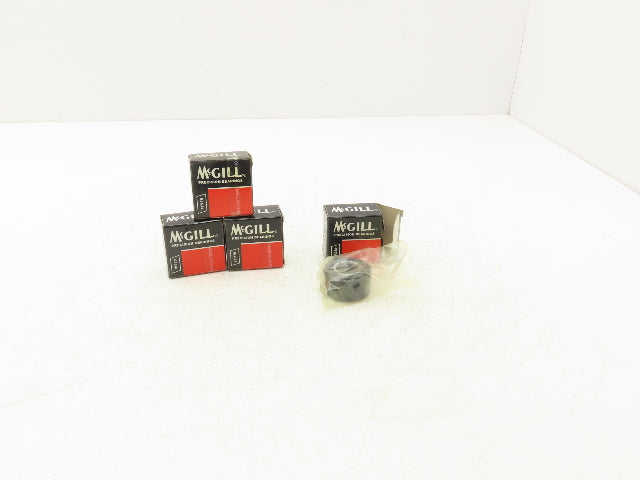 McGill MCYR 17S Crowned Yoke Roller Cam Follower Bearing 17mm Bore LOT OF 4