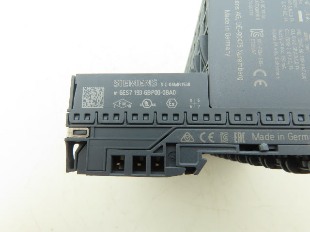 Siemens 6ES7 131-6BF01-0BA0 SIMATIC ET 200SP Digital Input Module 8x24V Lot of 9