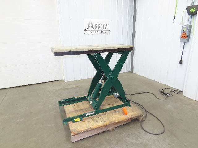 Southworth LS2-36 Hydraulic Lift Table 2000Lb 36" Travel 48"x24" Top 120V 1Ph
