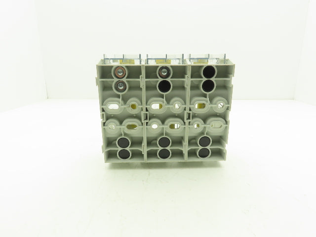 Eaton Bussman JM60200-3CR Modular Fuse Block 110-200A 3-Pole Class J Series JM