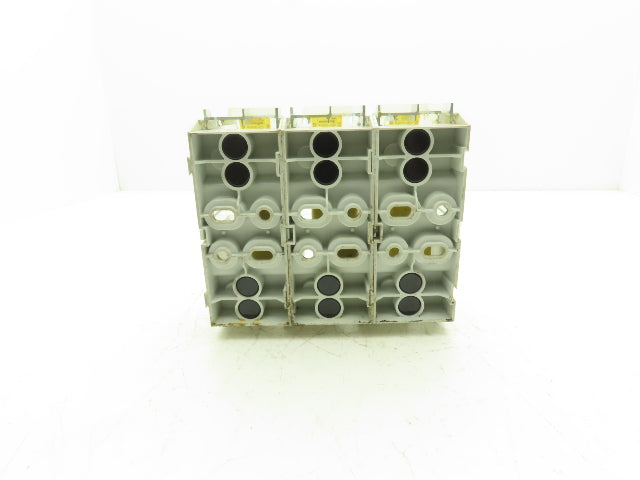 Eaton Bussman JM60200-3CR Modular Fuse Block 110-200A 3-Pole Class J Series JM