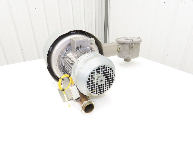 Busch SB 0140 D 2H0 UG XX Side Channel Vacuum Blower 2.5kw 230/480V 3PH Oil-Less