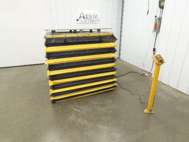 Southworth LS6-36 Hydraulic Lift Table 5000Lb 36" Travel 48"x48" Swivel Top 3Ph