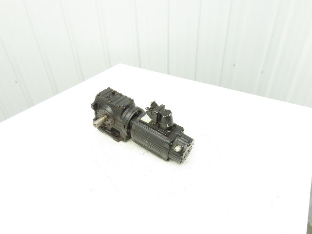 Sew Eurodrive S47 CM71S/TF/RH1M/SM50 Servo Gear Motor 400V 3PH 5Nm 19.54 Ratio
