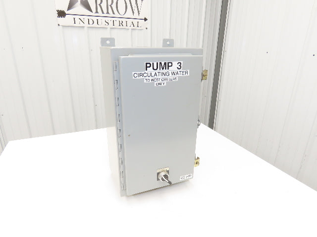 Wiegmann N12201208 Electrical Enclosure 20x12x8" Wall Mount Control Panel JIC