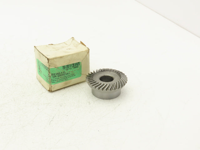 Boston Gear SS142-1-G Spiral Bevel Gear 14DP 20PA 35 Spiral Angle 2:1 R 32 Teeth