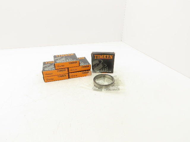 Timken 354A Tapered Roller Bearing Cup Only 3.3465" OD .687" W Lot of 6