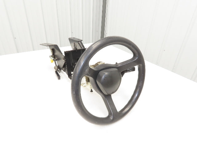 Caterpillar Forklift Tilt Steering Wheel & Column W/Horn Removed From 2C5000