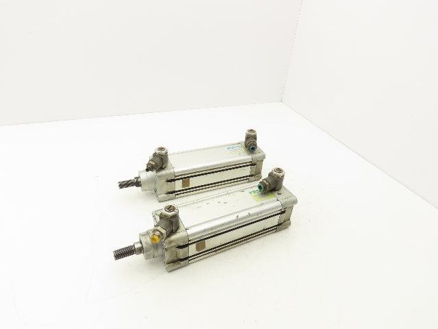 Festo DNC-63-125-PPV-A Pneumatic Air Cylinder 63mm Bore 125mm Stroke Lot of 2