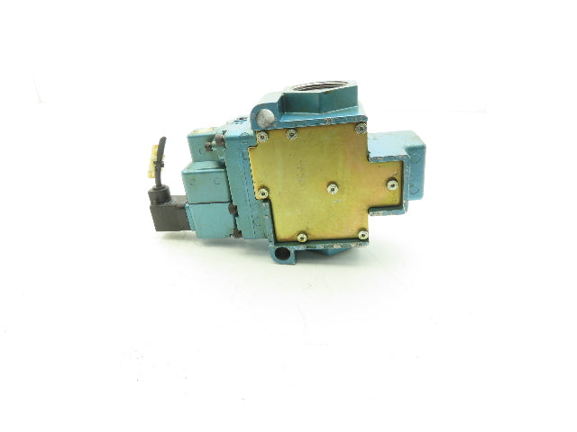 Mac 58D-36-611JA 3 Way Pneumatic Air Valve Pilot 24V AC/DC 25-150psi 1-1/2" FNPT