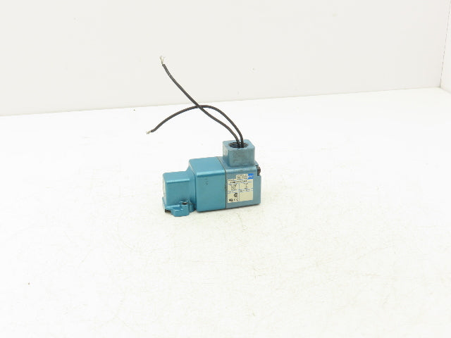 Mac 250B-111CA Solenoid Operated 3-Way Poppet Valve 25-150PSI 120VAC/24VDC