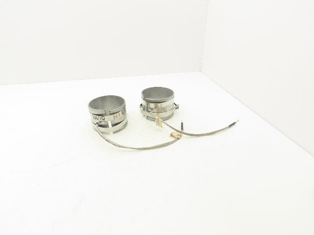 Big Chief BC17521A Steel Band Heater 3"Width x 4"ID 1200W 240V Lot of 2